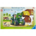 Puzzle Tractor La Ferma, 15 Piese