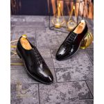Pantofi de barbati, OneCut, Piele lacuita pe exterior P1713