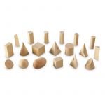 Forme geometrice din lemn (set 19)