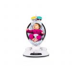 Fotoliu Balansoar Bebelusi 4MOMS MamaRoo 4.0 Plush Silver