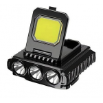 Lanterna de cap LY 801 Cob + 3 Led reglabila