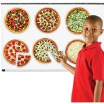 Pizza fractiilor cu magneti