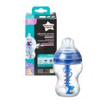 Biberon Advanced cu Sistem de Ventilatie, Tommee Tippee, 260 ml, baieti, 1 buc