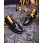 Mocasini de barbati casual, negri, talpa neagra, inalta, ultra-usoara – AD571