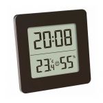 Termometru, Tfa, Cu Hidrometru, Digital, Pentru camera, Cu ceas si alarma, Negru