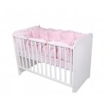 Aparatoare laterala, Lorelli, 4 piese, Pentru 120x60 cm, Roz