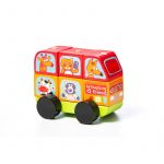 Jucarie din lemn, Cubika, Mini Bus