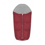 Lorelli - Sac termic de iarna pentru carucior, impermeabil, captuseala polar fleece, Red