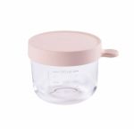 Recipient ermetic sticla 150 ml Roz