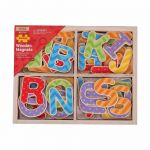 Set litere magnetice de tipar - 49 piese