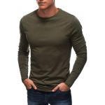 Bluza din bumbac cu decolteu la baza gatului