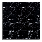 Placa autoadeziva CLS-04 pentru perete tip marmura 30 x 60 cm NEGRU