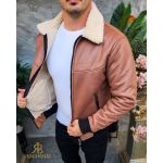 Cojoc MARO, de barbati, interior imblanit complet, slim-fit - CJ018