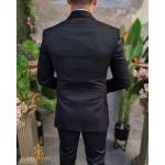 Costum ceremonie negru, set: 4 piese - C4450