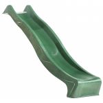 Tobogan copii, Kbt, HDPE Rex, lungime rampa 120 cm, Verde