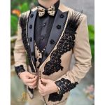 Costum crem Elegant Ceremony Collection 2024 - C4617
