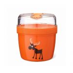Carl Oscar - Caserola N'Ice Cup L, 0.6 l, compartimentata, cu disc de racire, Orange