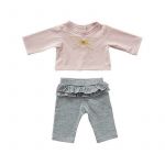 Bluza si pantaloni din bumbac pentru papusi de 30-35 cm, +2 ani, byASTRUP