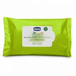Chicco - Servetele umede revigorante si protectoare , ulei de melissa si andiroba, 20buc, 2luni+