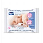 Servetele umede pentru igiena sanului, Chicco, 16 buc, 0 luni+