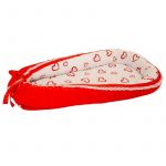 Baby Nest din Cocos MyKids Hearts-Red White