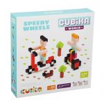 Joc Din Lemn, Set de constructii, Cubika, World Speedy Wheels