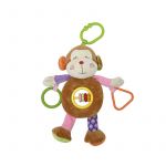 Lorelli Toys - Jucarie carucior Maimutica Cu activitati, 24 cm din Plus