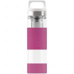 Sigg - Termos lichide Hot & Cold Glass 400 ml din Sticla, Violet
