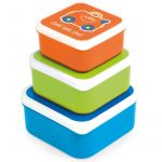 Trunki - Set recipiente Snack Pots, Albastru