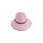 KidsDecor - Palarie 50 cm, De vara din Bumbac, 1-3 ani, Roz