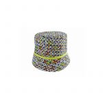 KidsDecor - Palarie De vara, 52 cm din Bumbac, 3-4 ani, Multicolor