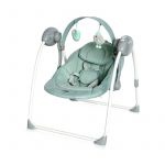 Lorelli - Leagan Portofino Electric, Cu melodii Frosty Stars, 67x55 cm, Verde
