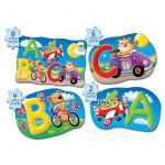 Set Primele Mele 4 Puzzle-Uri Abc - Eng