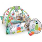 Bright Starts - Salteluta interactiva Gym & Ball Pit Totally Tropical 5 in 1