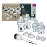Kit biberoane nou-nascut Tommee Tippee Closer to Nature, 0 luni +, Ursuleti Panda