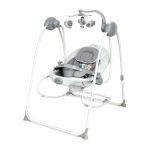 Lorelli - Leagan Tango Electric, Cu vibratii, Cu melodii Cool Stars, 82x67 cm, Gri