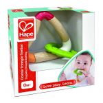 Hape - Jucarie dentitie Triunghi dublu