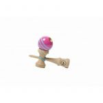 Kendama Europe - Jucarie motrica Pro II K Triple Stripes - Lagoon, Roz