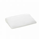Perna inclinata, AirCuddle, Breeze Med-L, Cu efecte medicinale, Cu husa antitranspiratie, 59x35 cm, Alb