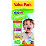 Scutece Babylino Sensitive Economy N6 13-18kg/40 buc