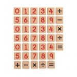 Viga - Set magnetic Cifre , 40 buc