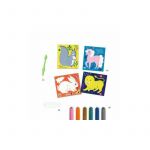 Djeco - Set creativ cu margele, Animale si flori