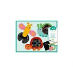 Djeco - Set creativ de razuit , Animale amuzante