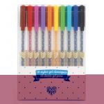 Djeco - Set roll-gel , 10 culori