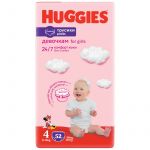 Huggies - Scutece Chilotel Pants Mega marimea 4 Fetite, 9-14 kg, 52 buc