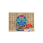 Melissa & Doug - Set de stampile cu litere