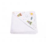 Prosop de baie bumbac 100% model rachete 75x75 cm