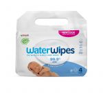 Servetele umede, Water Wipes, 4 pachete x 60 buc, 240 buc