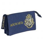 Cerda - Penar Harry Potter Hogwarts cu 3 compartimente, 22 x 11.5 x 3 cm