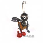 Decoratiune gradina-Albina cu saxofon